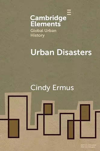 Urban Disasters cover