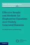 Effective Results and Methods for Diophantine Equations over Finitely Generated Domains cover