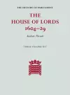 The House of Lords 1604–29 3 Volume Set cover