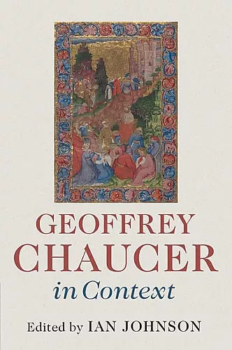 Geoffrey Chaucer in Context cover