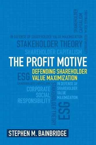 The Profit Motive cover