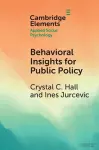 Behavioral Insights for Public Policy cover