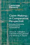 Claim-Making in Comparative Perspective cover