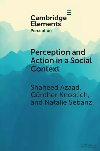 Perception and Action in a Social Context cover