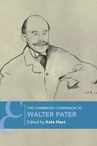 The Cambridge Companion to Walter Pater cover