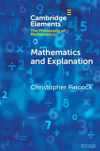 Mathematics and Explanation cover