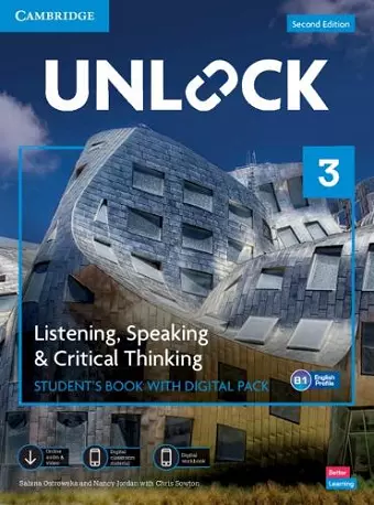 Unlock Level 3 Listening, Speaking and Critical Thinking Student's Book with Digital Pack cover