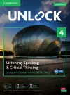 Unlock Level 4 Listening, Speaking and Critical Thinking Student's Book with Digital Pack cover