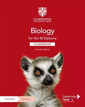 Biology for the IB Diploma Coursebook with Digital Access (2 Years) cover