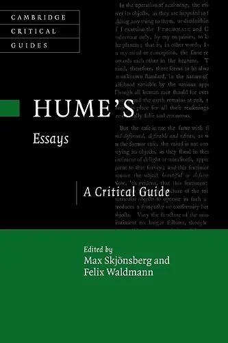 Hume's Essays cover