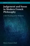 Judgement and Sense in Modern French Philosophy cover