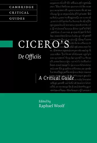 Cicero's ‘De Officiis' cover