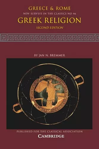 Greek Religion: Volume 46 cover