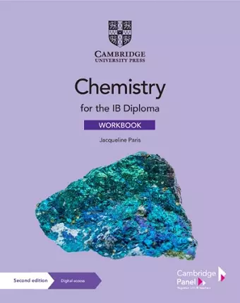 Chemistry for the IB Diploma Workbook with Digital Access (2 Years) cover