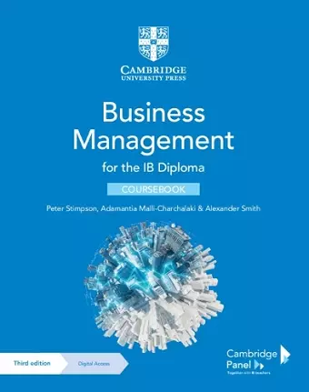 Business Management for the IB Diploma Coursebook with Digital Access (2 Years) cover