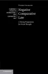 Negative Comparative Law cover