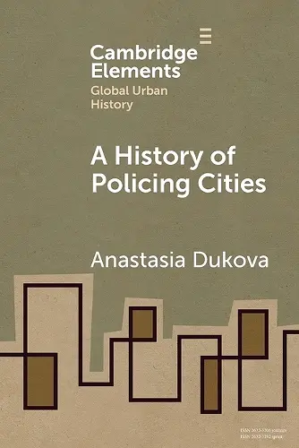 A History of Policing Cities cover