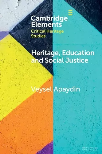 Heritage, Education and Social Justice cover