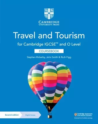 Cambridge IGCSE™ and O Level Travel and Tourism Coursebook with Digital Access (2 Years) cover