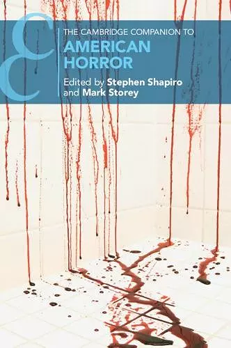 The Cambridge Companion to American Horror cover