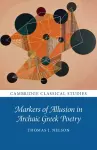 Markers of Allusion in Archaic Greek Poetry cover