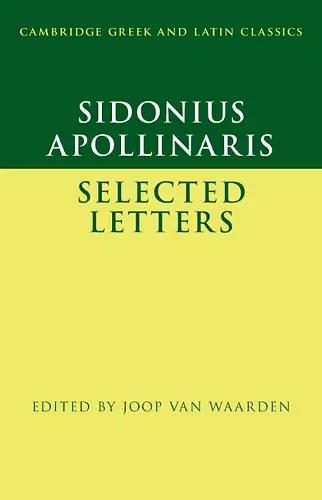 Sidonius Apollinaris: Selected Letters cover