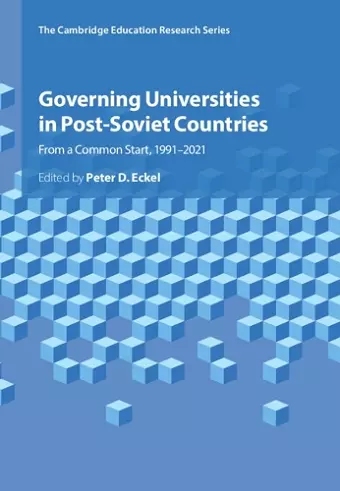 Governing Universities in Post-Soviet Countries cover