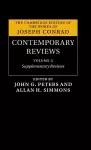 Joseph Conrad: Contemporary Reviews cover