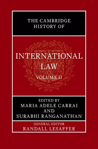 The Cambridge History of International Law: Volume 2, International Law in Asia cover