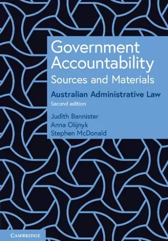 Government Accountability Sources and Materials cover