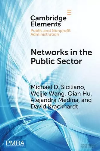 Networks in the Public Sector cover