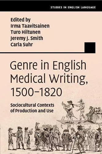 Genre in English Medical Writing, 1500–1820 cover