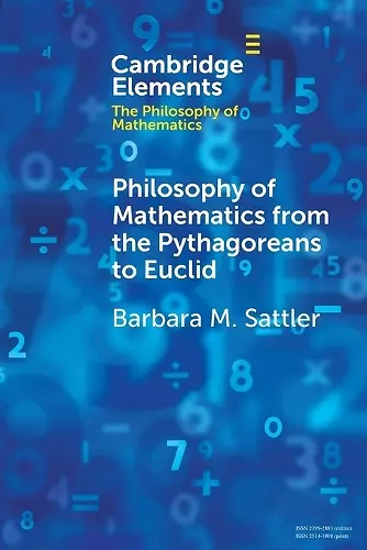 Philosophy of Mathematics from the Pythagoreans to Euclid cover