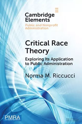 Critical Race Theory cover