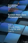 Epsilon-Near-Zero Metamaterials cover