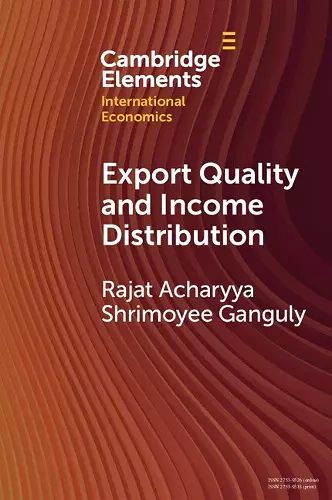 Export Quality and Income Distribution cover