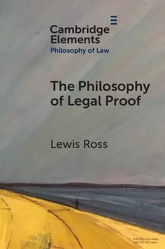 The Philosophy of Legal Proof cover