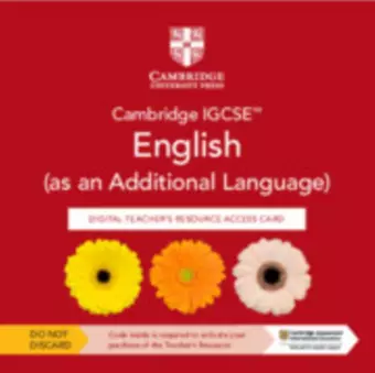 Cambridge IGCSE™ English (as an Additional Language) Digital Teacher's Resource Access Card cover