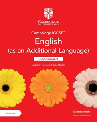 Cambridge IGCSE™ English (as an Additional Language) Coursebook with Digital Access (2 Years) cover