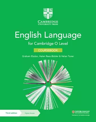 Cambridge O Level English Language Coursebook with Digital Access (2 Years) cover