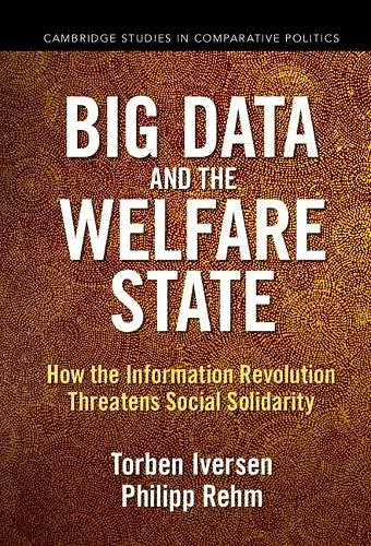 Big Data and the Welfare State cover