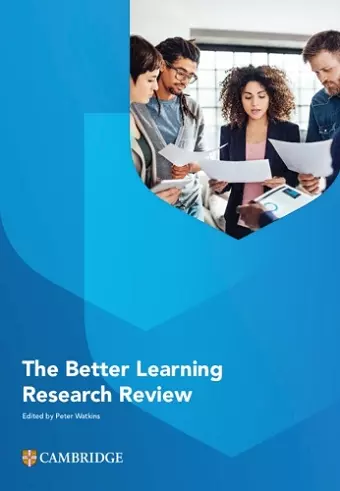 The Better Learning Research Review Paperback cover