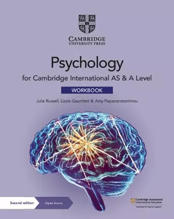 Cambridge International AS & A Level Psychology Workbook with Digital Access (2 Years) cover