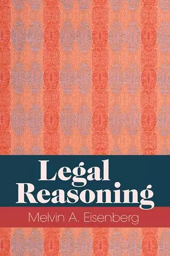 Legal Reasoning cover