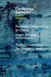 Forensic Linguistics in China cover