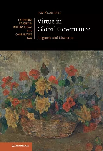 Virtue in Global Governance cover