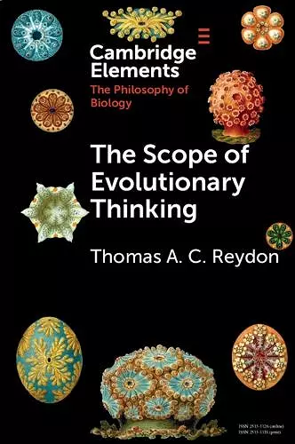 The Scope of Evolutionary Thinking cover