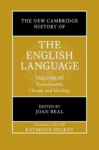 The New Cambridge History of the English Language: Volume 3 cover