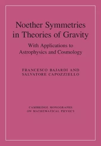 Noether Symmetries in Theories of Gravity cover