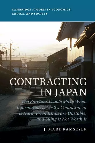 Contracting in Japan cover